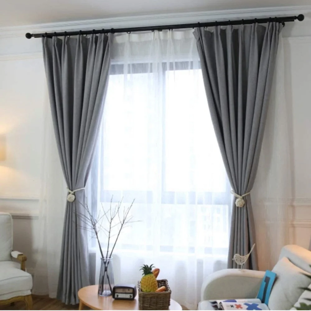 Luxury Home | Set of 2 Yellow Boho Chic Nautical Knotted Rope Curtain Tie Backs